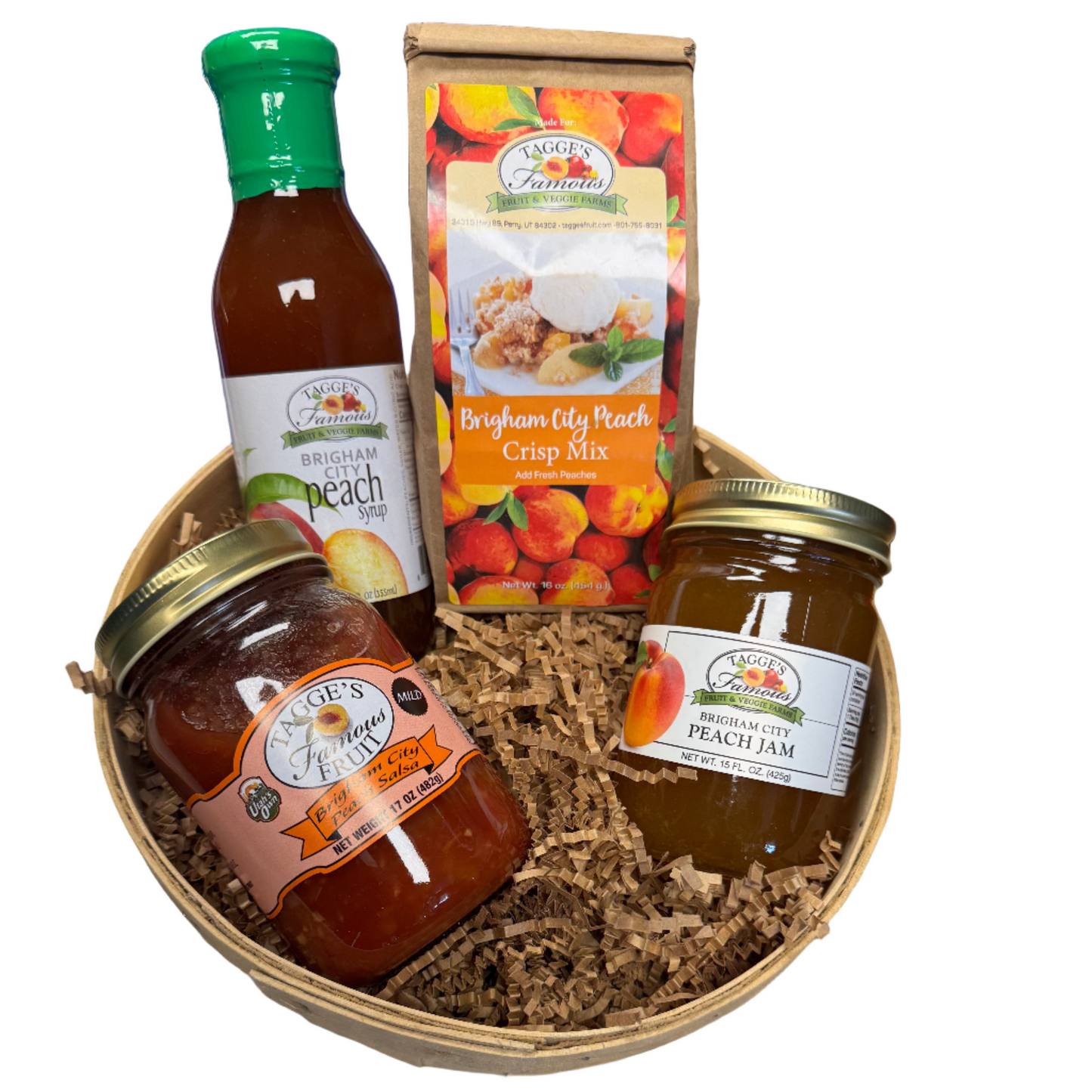 Peach Harvest Gift Basket