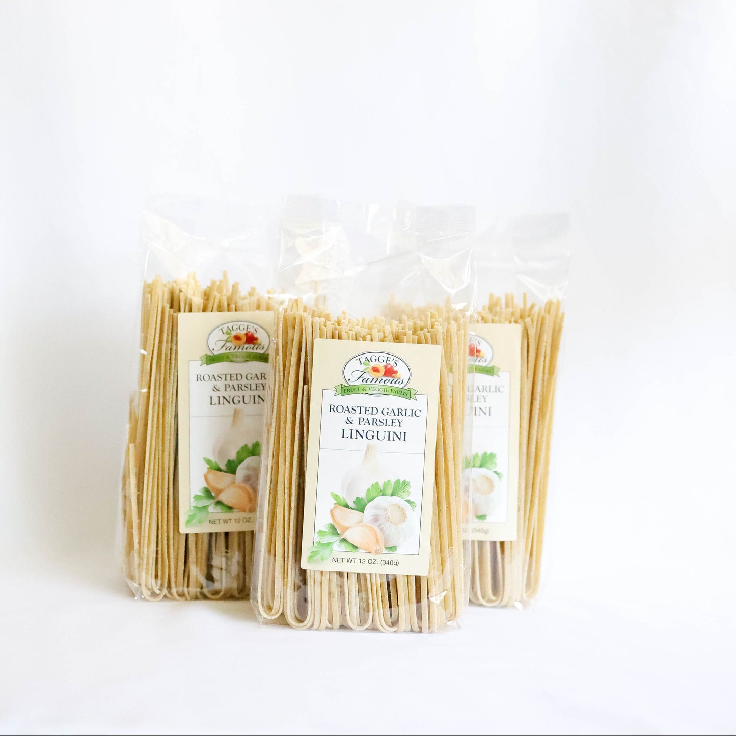 Roasted Garlic and Parsley Linguini