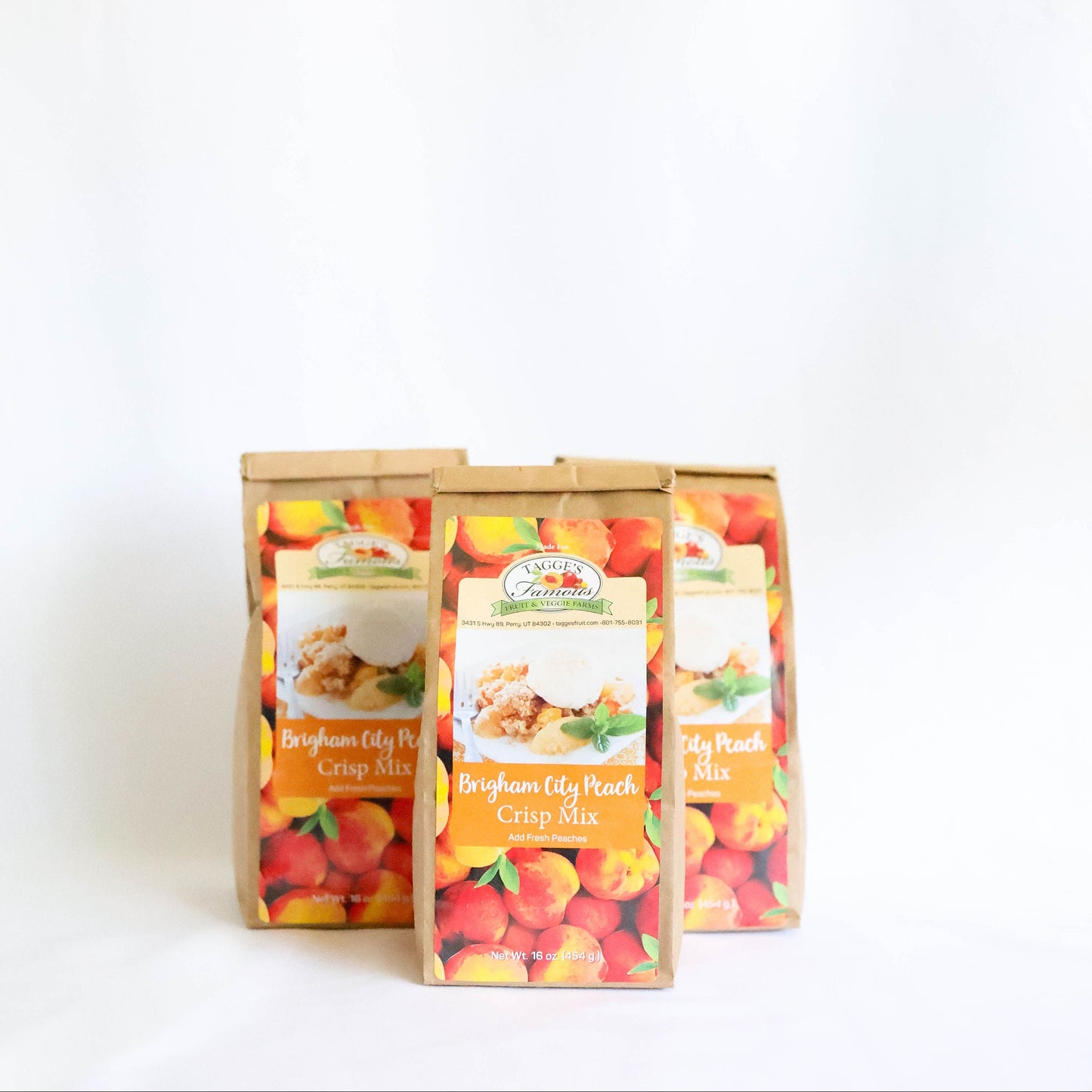 Brigham City Peach Crisp Mix