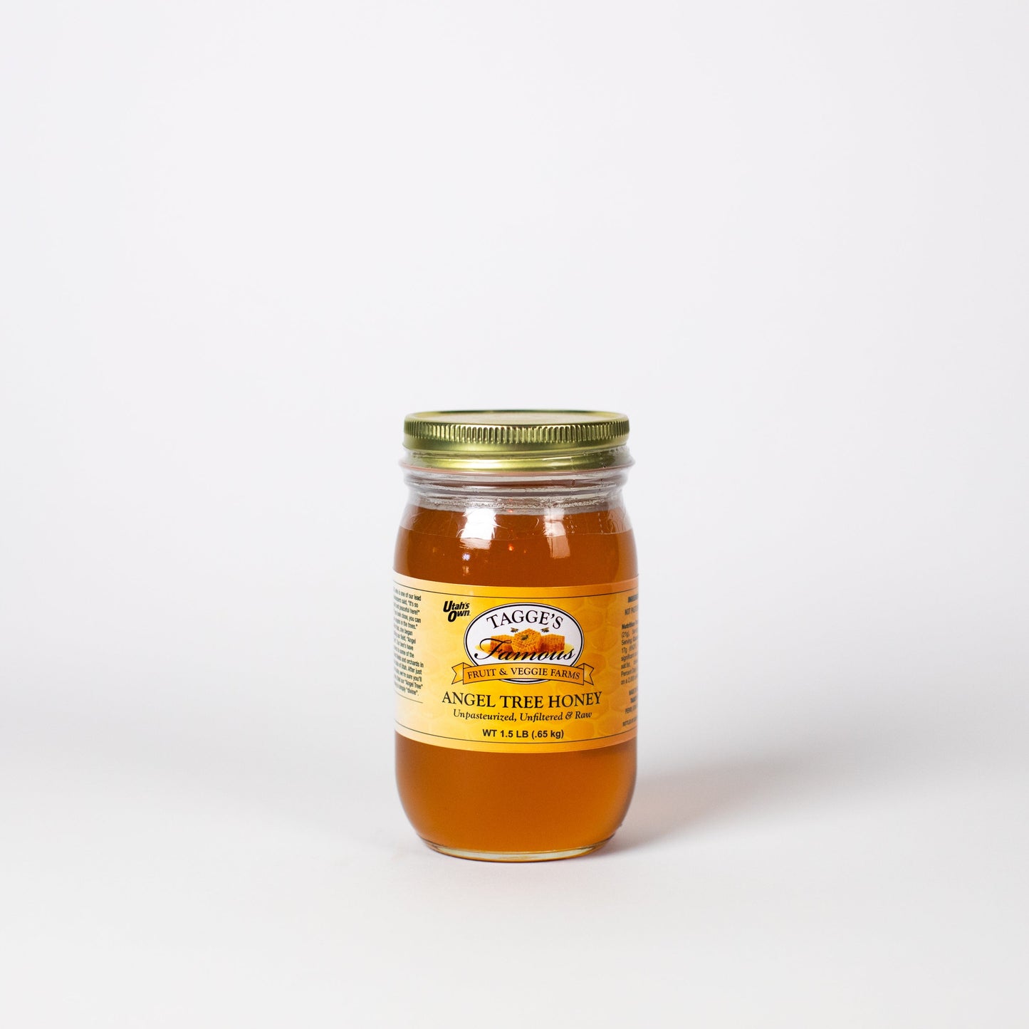 Honey - 1.5 lb Glass Jar