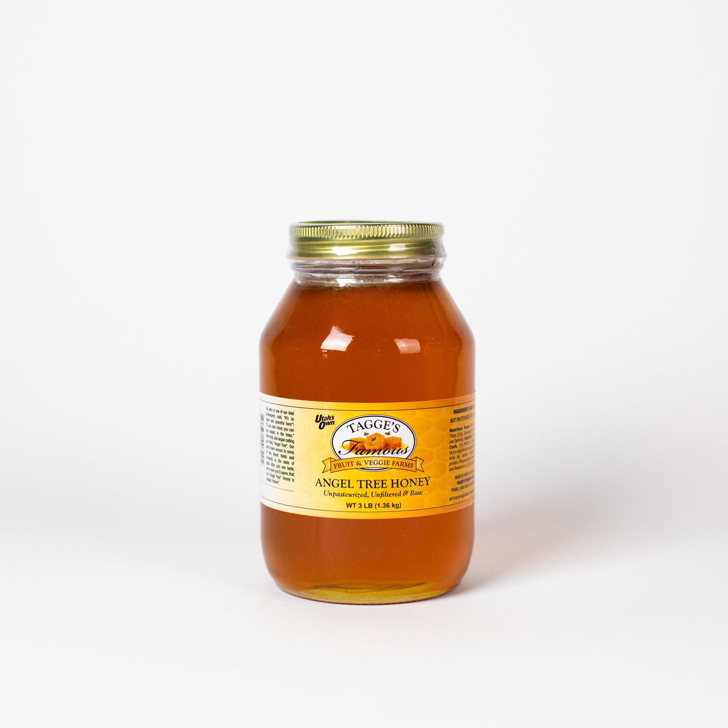 Honey - 3 lb Glass Jar