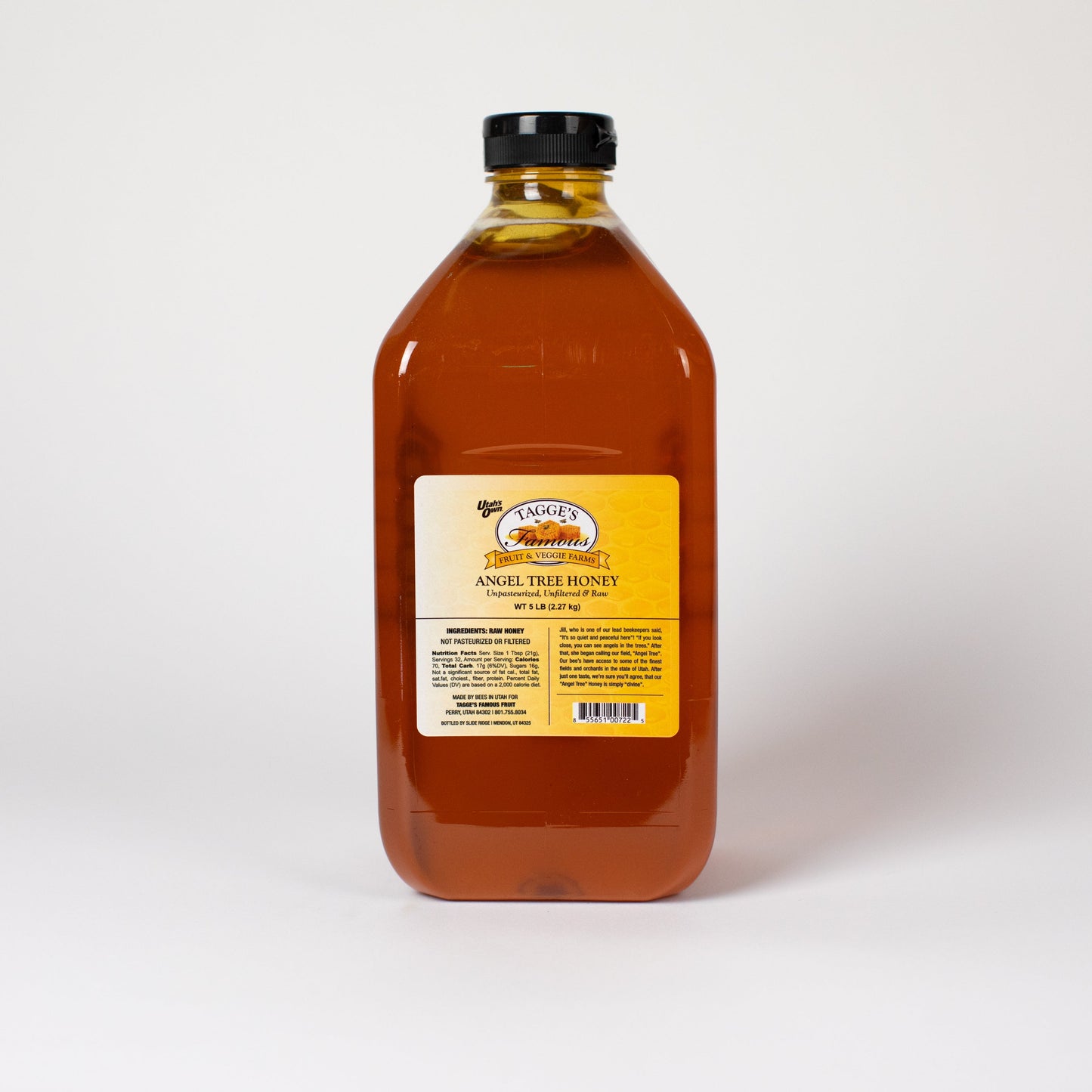 Honey - 5 lb Glass Jar