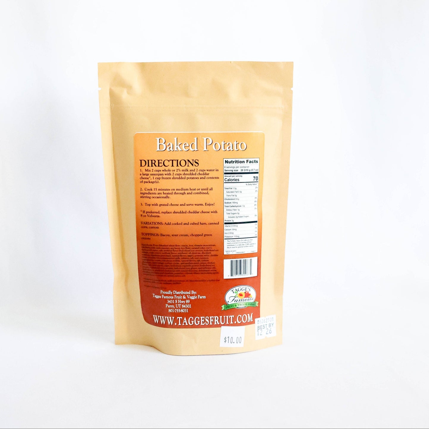 Baked Potato Soup Mix