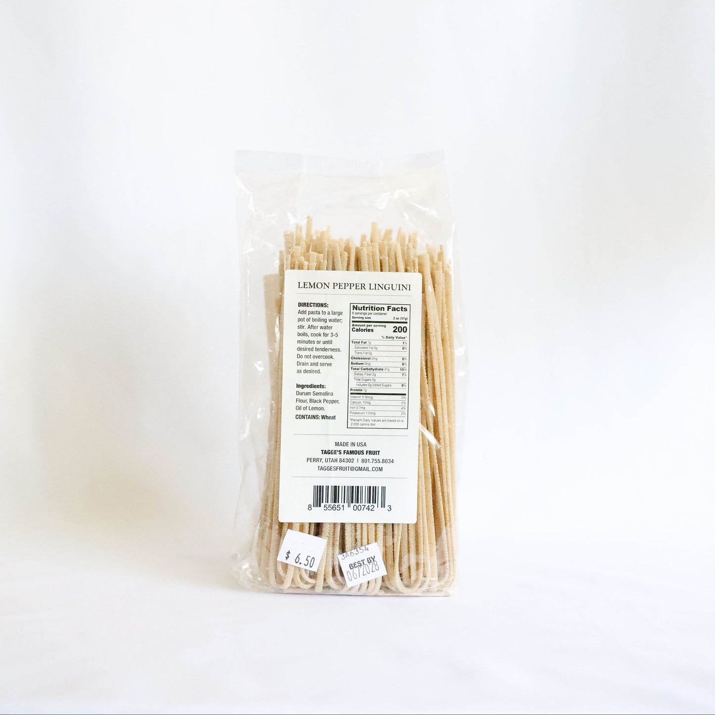 Lemon Pepper Linguini