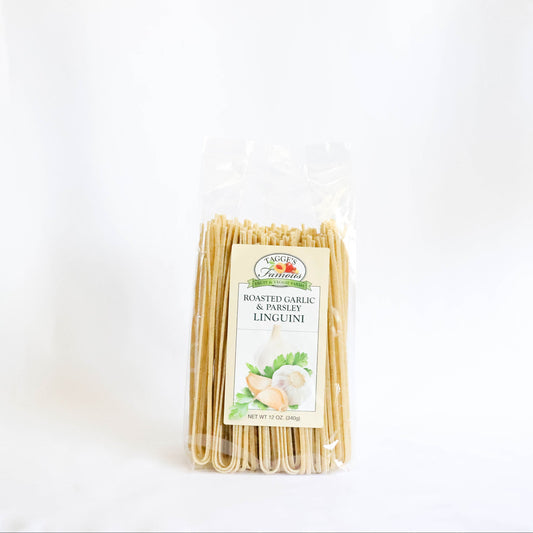 Roasted Garlic and Parsley Linguini