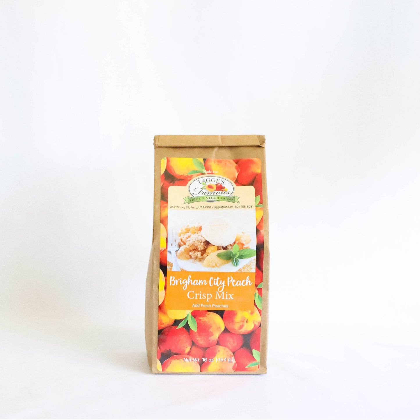Brigham City Peach Crisp Mix