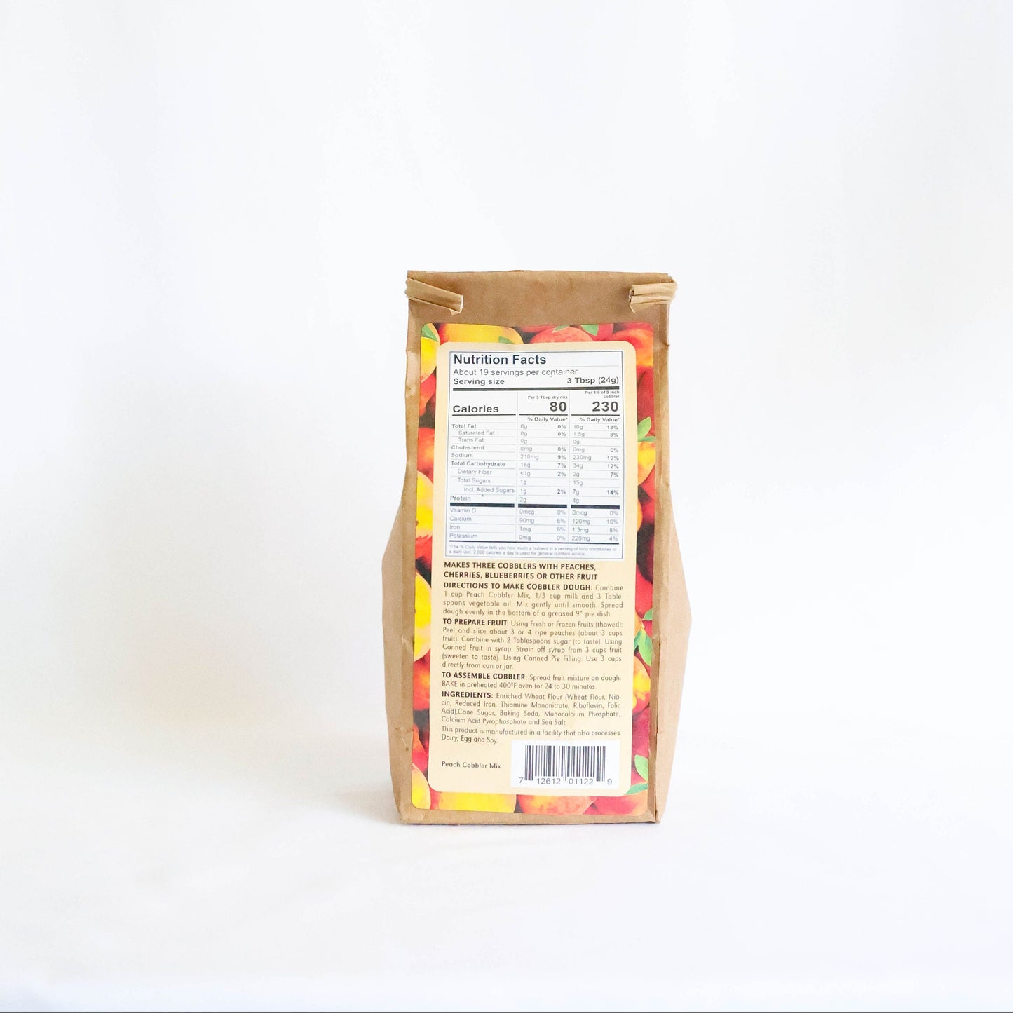 Brigham City Peach Cobbler Mix