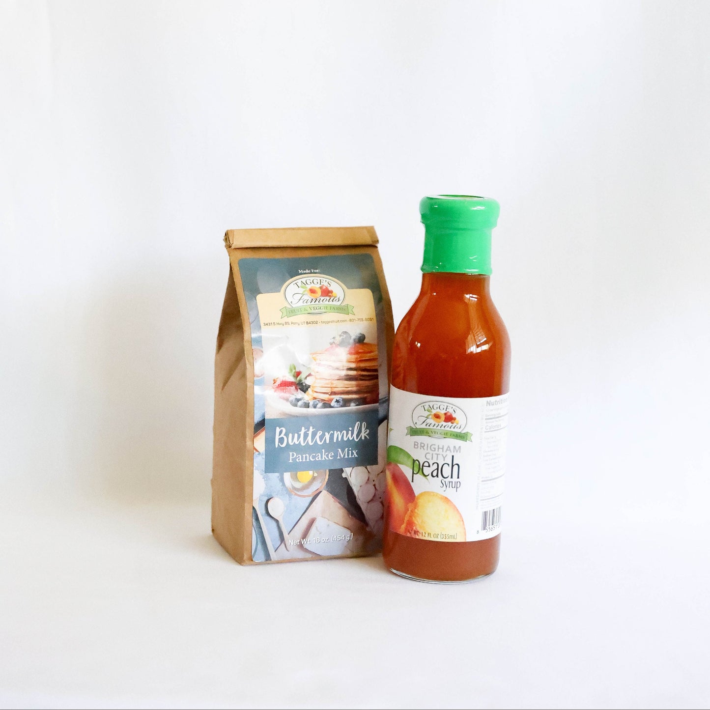 Peach Pancake Breakfast Bundle