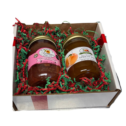 Raspberry & Apricot Holiday Gift Box